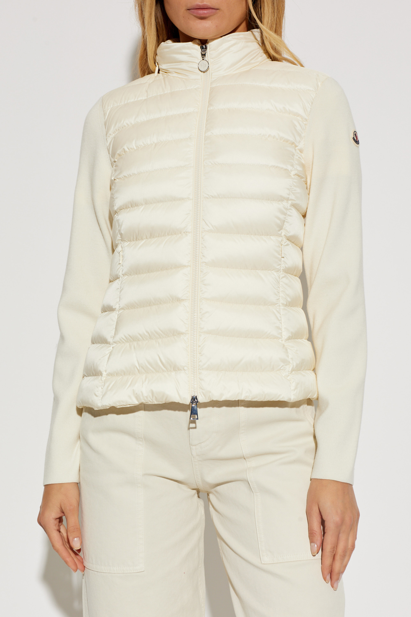 Moncler Cardigan with down front | Women's | Vitkac